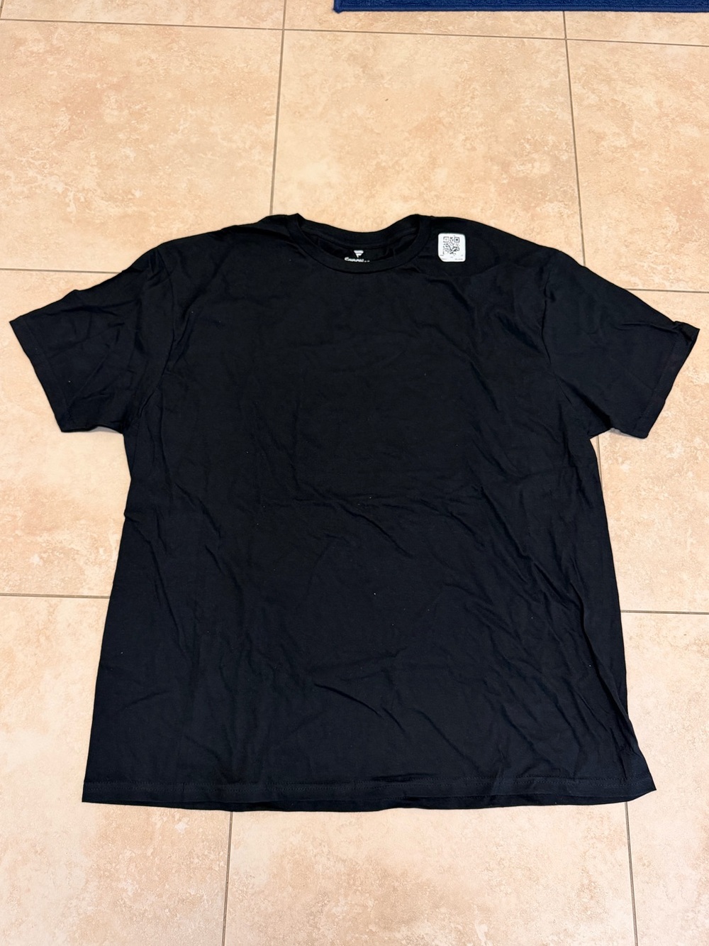 Fanatics Black Short Sleeve v- Neck Tee